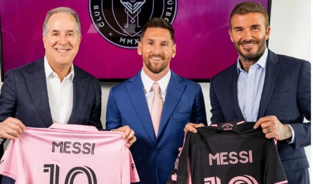 Messi firmó su contrato con Inter Miami