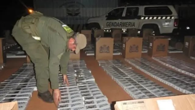 Secuestran contrabando de cigarrillos en Comandante Andresito