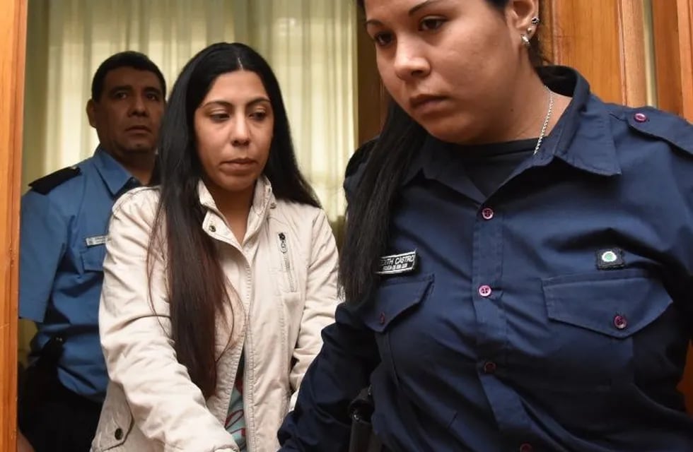 Guadalupe Andrada está acusada de haber matado a su pareja, Pablo Ojeda.