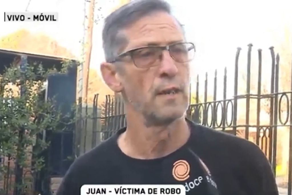Córdoba: le devolvieron parte de lo robado con una nota donde se excusaban: "En la calle hay hambre" (Captura de video).