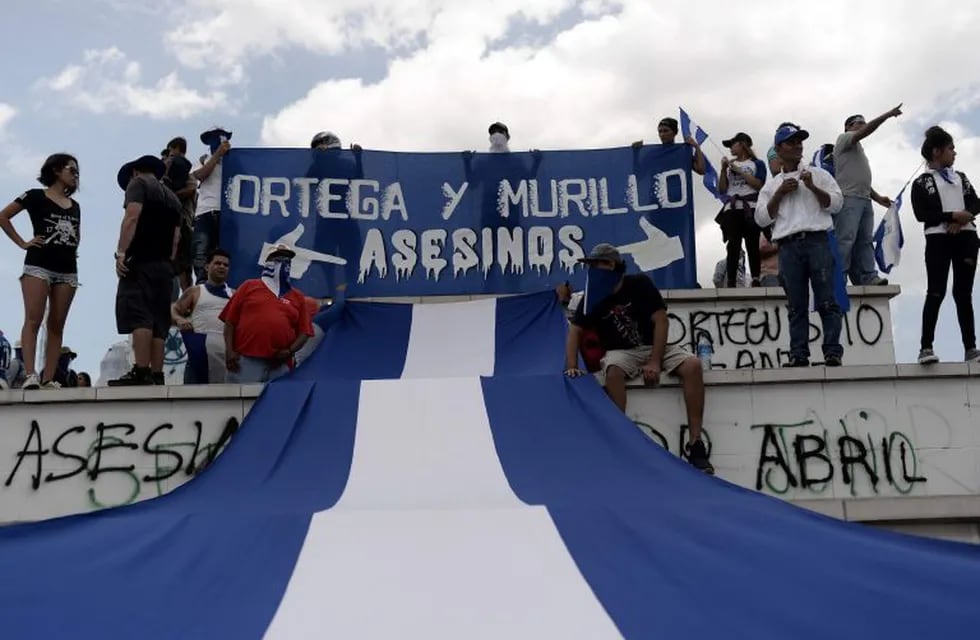 Manifestaciones contra el gobierno de Nicaragua (Web)