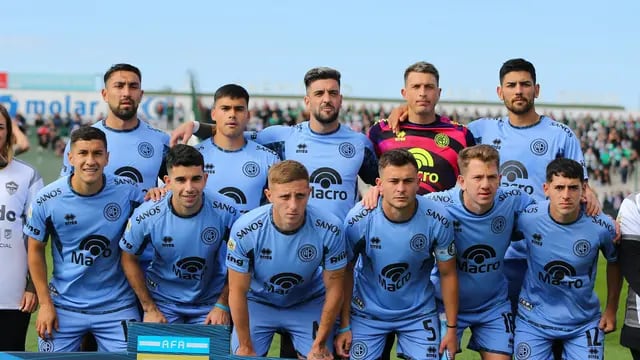 Los once de Belgrano para enfrentar a Sarmiento