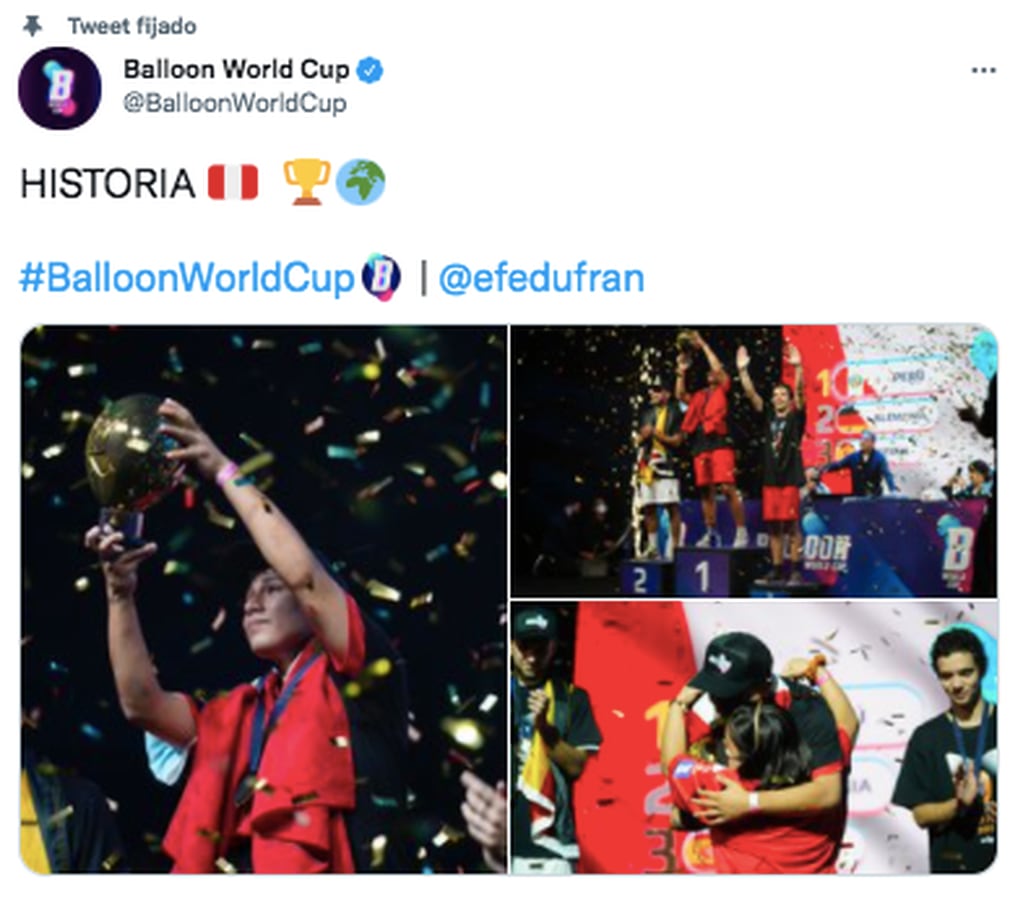 Perú se llevó el primer Mundial de Globos.