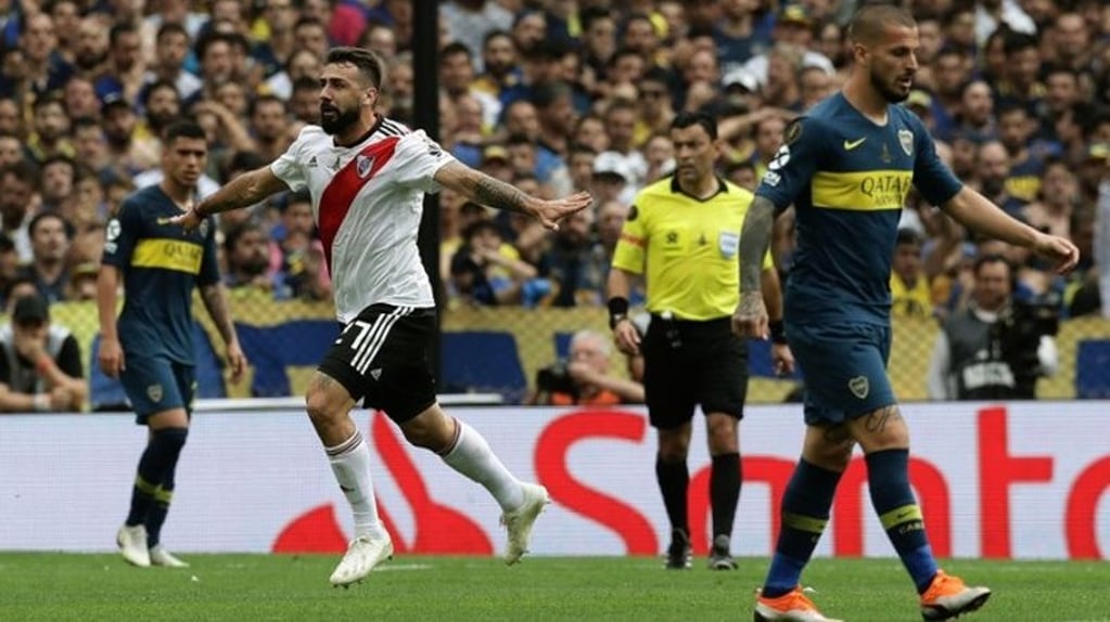  Lucas Pratto, uno de los héroes de la Copa Libertadores 2018. / Gentileza. 