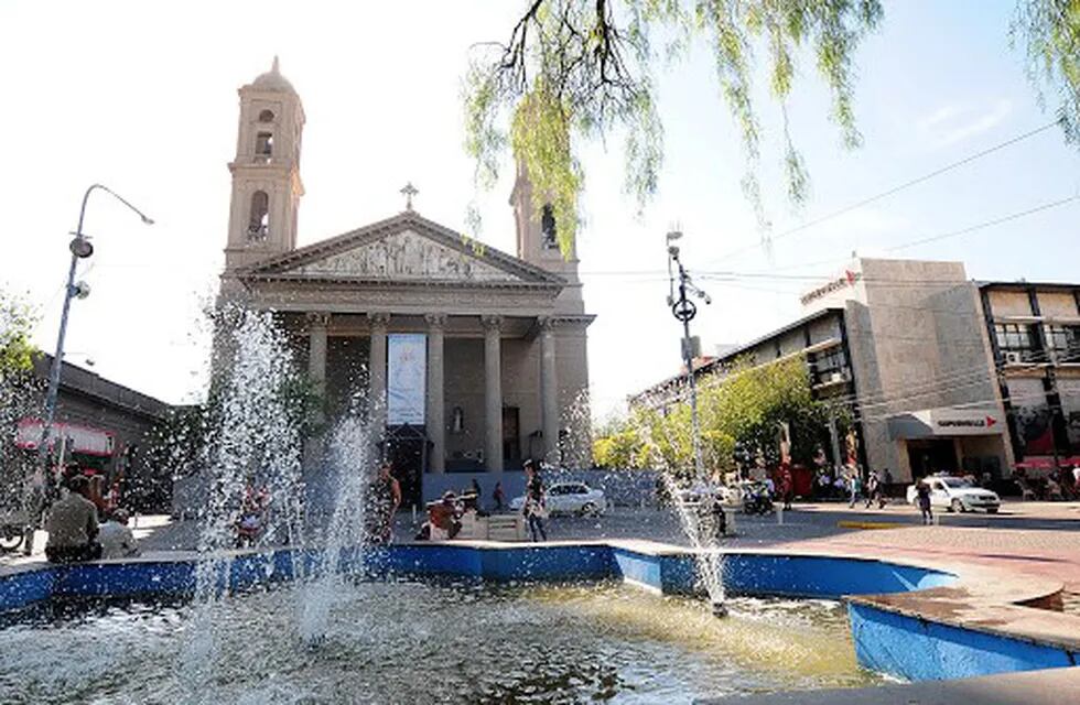Plaza Pringles ciudad de San Luis