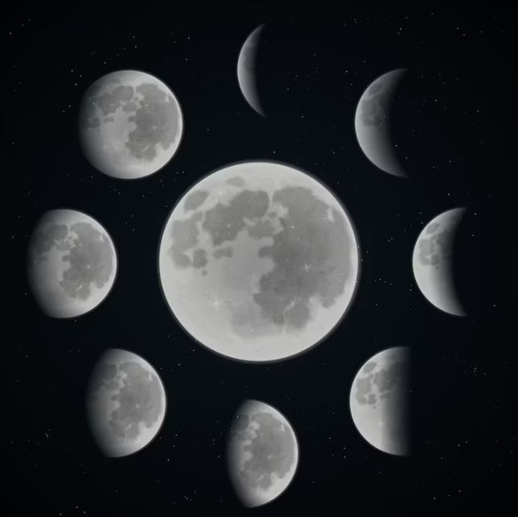 La luna influye de diferentes formas en el cabello.