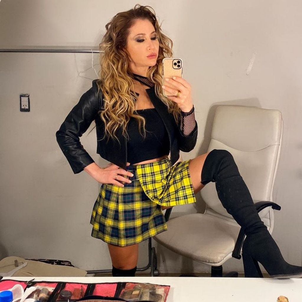 El look de Adabel Guerrero para la pista del Cantando 2020 (Instagram)