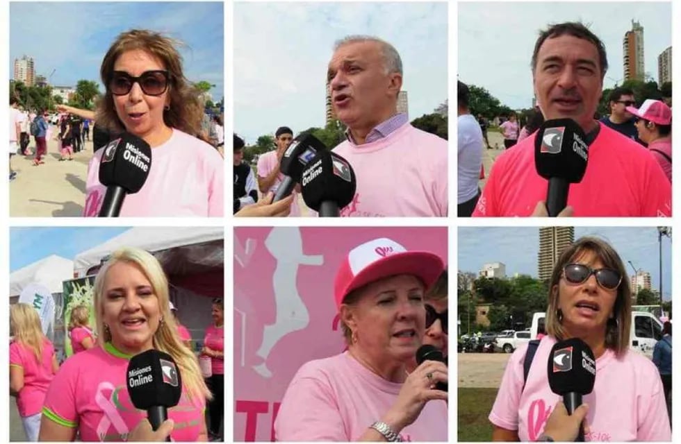 Lucha contra el cáncer de mama, jornada en Posadas. (Misiones Online)