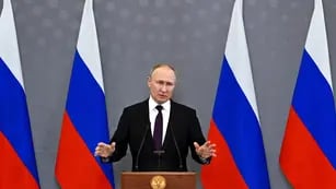 El presidente ruso, Vladimir Putin.(Ramil Sitdikov, Sputnik, Kremlin Pool Photo vía AP)