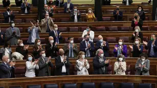 Ley de eutanasia en España: la aprobaron en Diputados y de dar el aval en Senadores se aplicaría a partir de 2021 (EFE: Kiko Huesca)