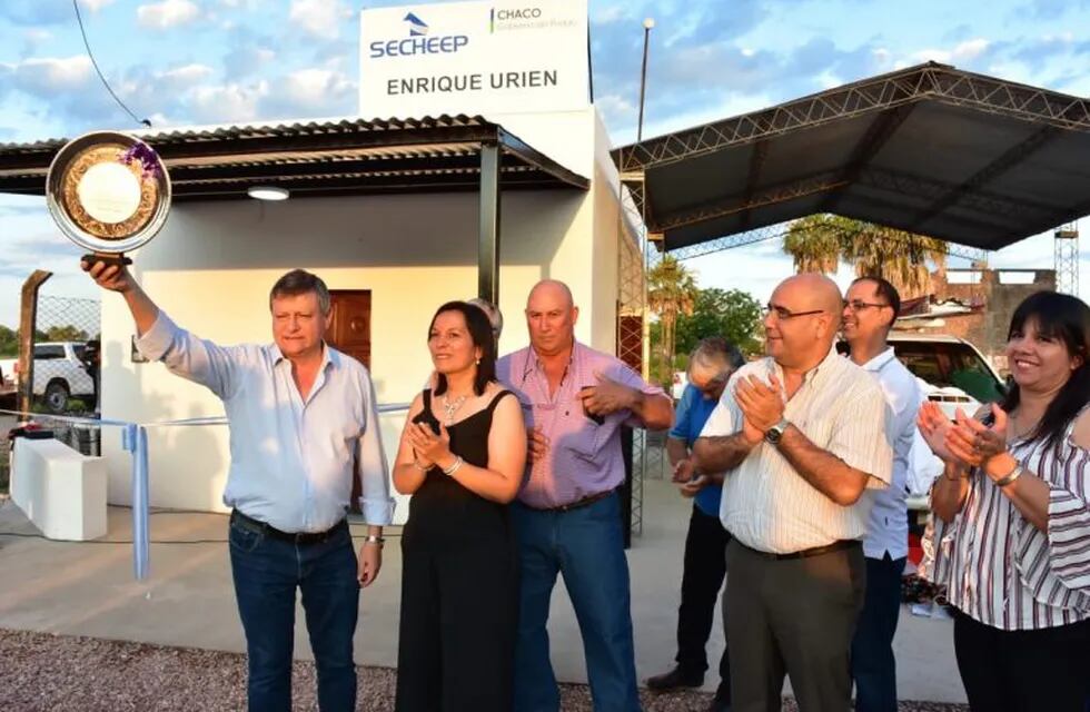 Peppo habilitó las oficinas de la empresa en la localidad. (Prensa Casa de Gobierno)