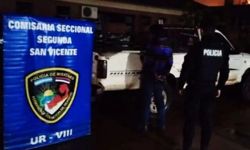 San Vicente: manejaba una camioneta robada y terminó detenido.