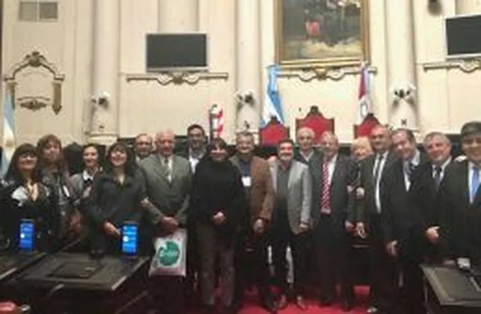 Reunion de bloque argentino de la Unión de Parlamentarios