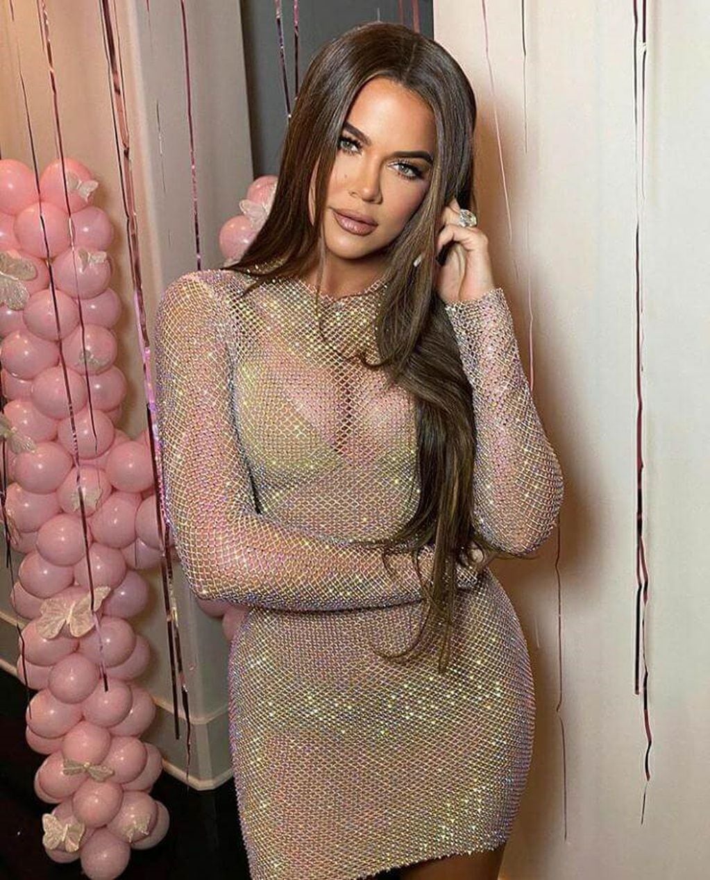 Khloé Kardashian en su cumpleaños 36. (Instagram)