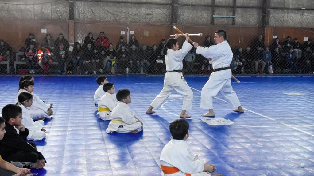 Encuentro de artes marciales en Ushuaia