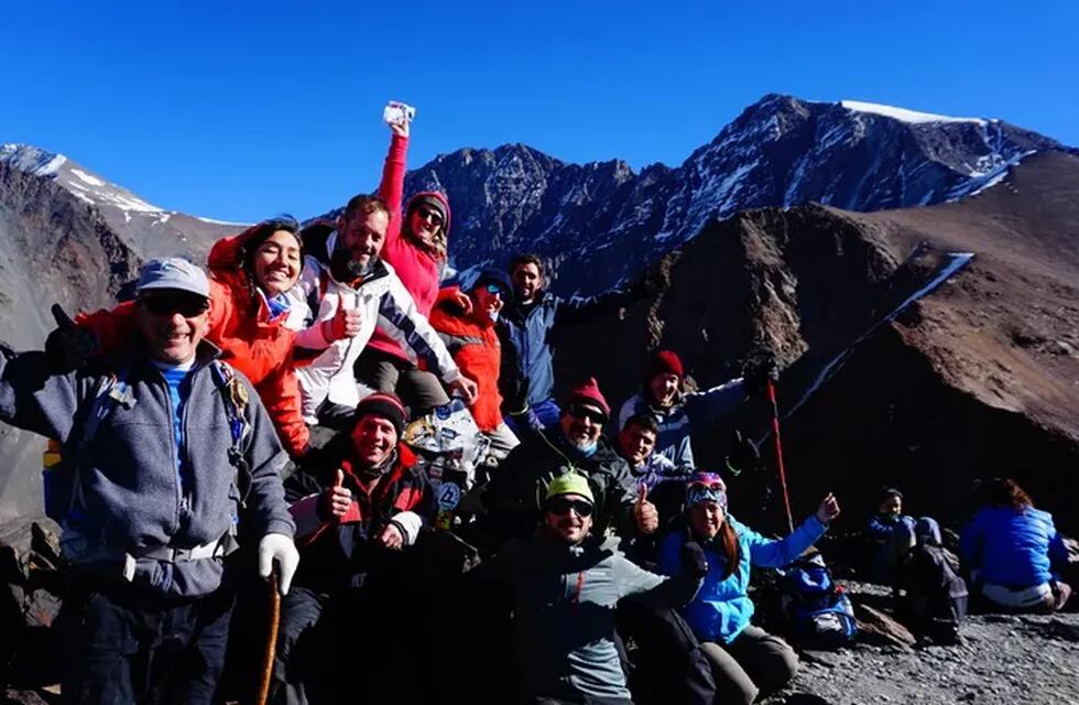 Montañistas de San Luis completaron un nuevo ascenso, el cuarto en lo que va de la temporada.