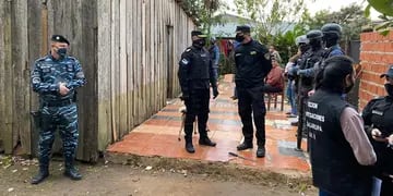 Garupá: allanamientos y un menor detenido. Policía de Misiones