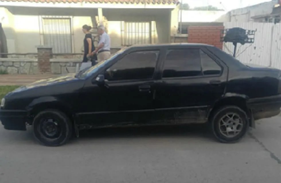 Auto secuestrado en Río Cuarto.