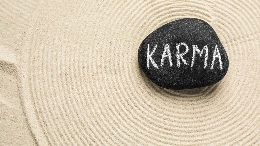 El karma es lo que tenemos que sanar de vidas pasadas.