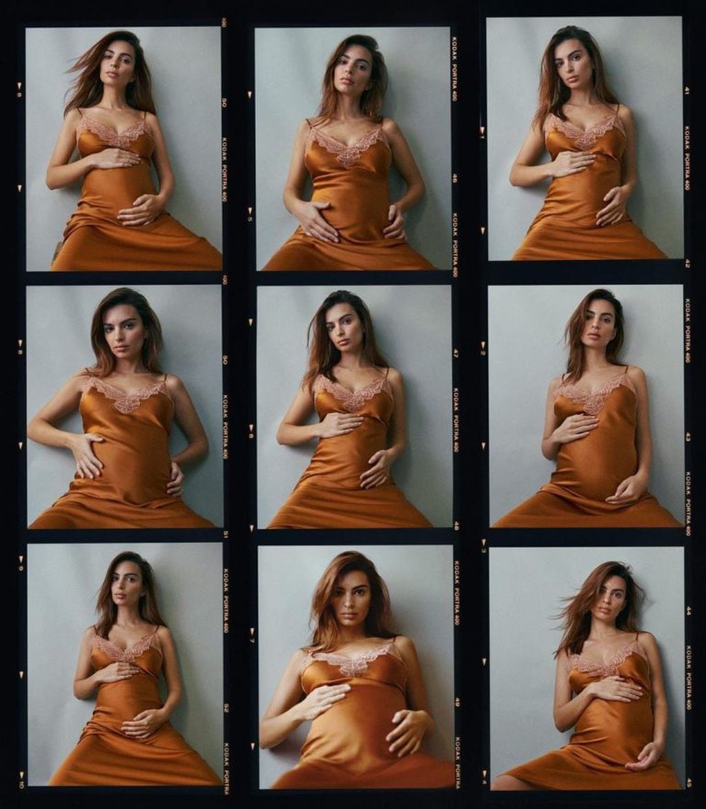 Emily Ratajkowski anunció su primer embarazo en la portada de la revista Vogue (Foto: Instagram)