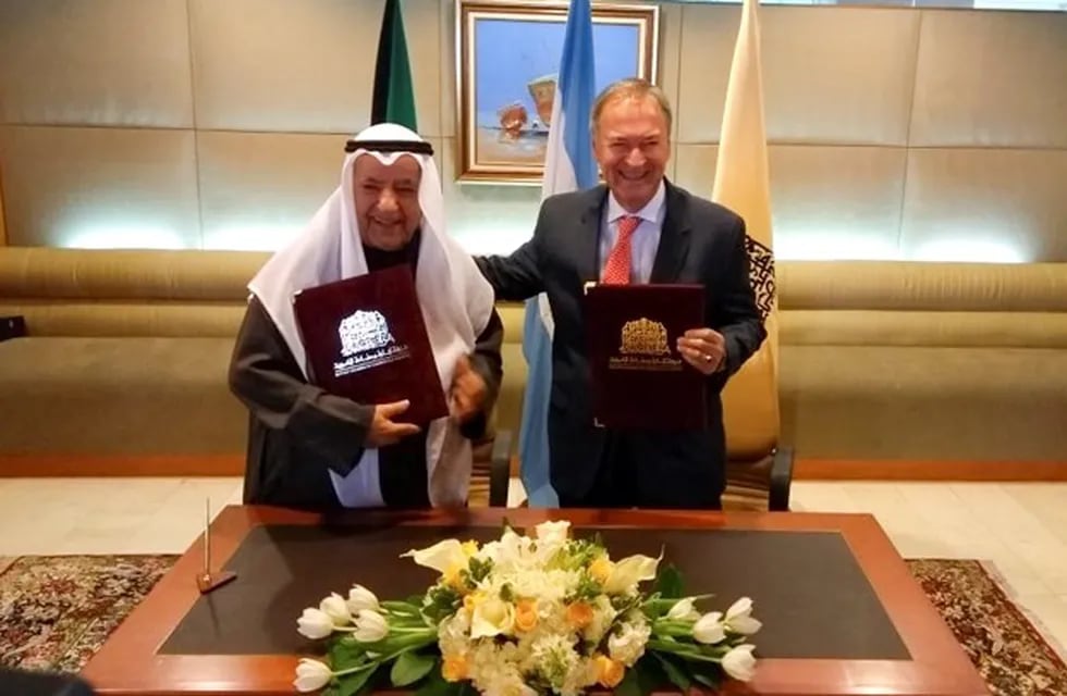 Córdoba firmó con Kuwait un acuerdo de cooperación comercial
