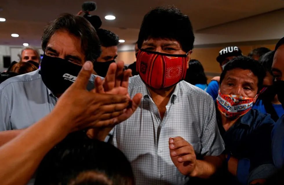 Evo Morales. (AFP)