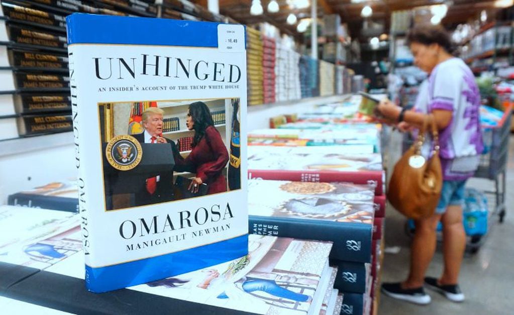 Libro "Desquiciado" de la exasesora de Trump, Omarosa Manigualt-Newman's ya está en las librerías