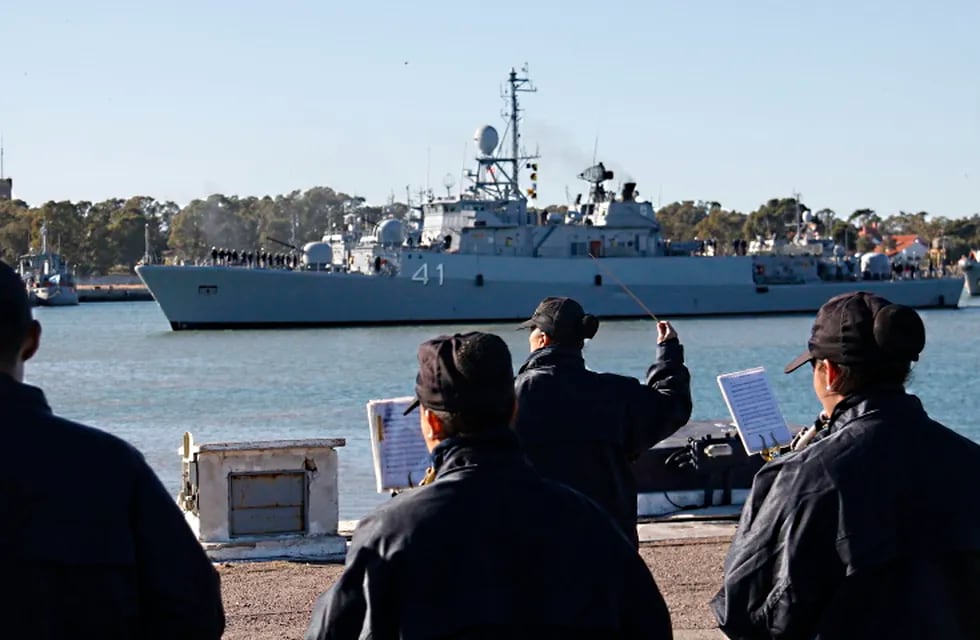La Flota de Mar regresó a Puerto Belgrano