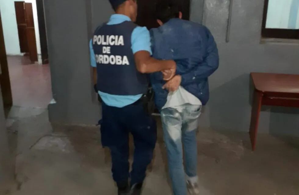 Detenidos en Anisacate por intentar robar una vivienda. (Prensa Policía)