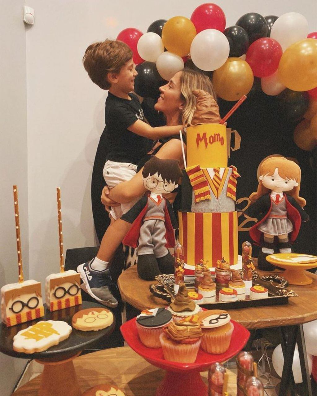 Jimena Barón festejó el cumpleaños de su hijo Morrison.