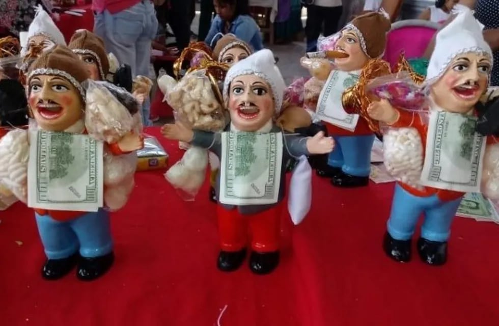 El Ekeko, en la Feria de la Alasita, en Jujuy