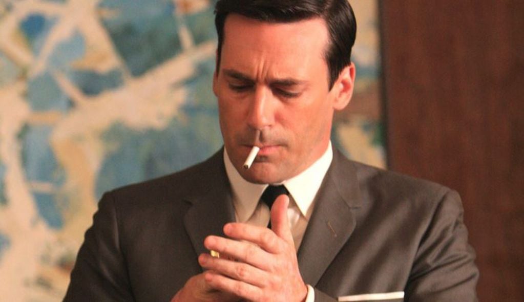 Mad Men, una de las series con más cigarrillos de la historia (Foto: web)