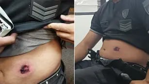Entradera en Córdoba: le dispararon a un policía para robarle la moto y lo salvó el chaleco antibalas (Policía).