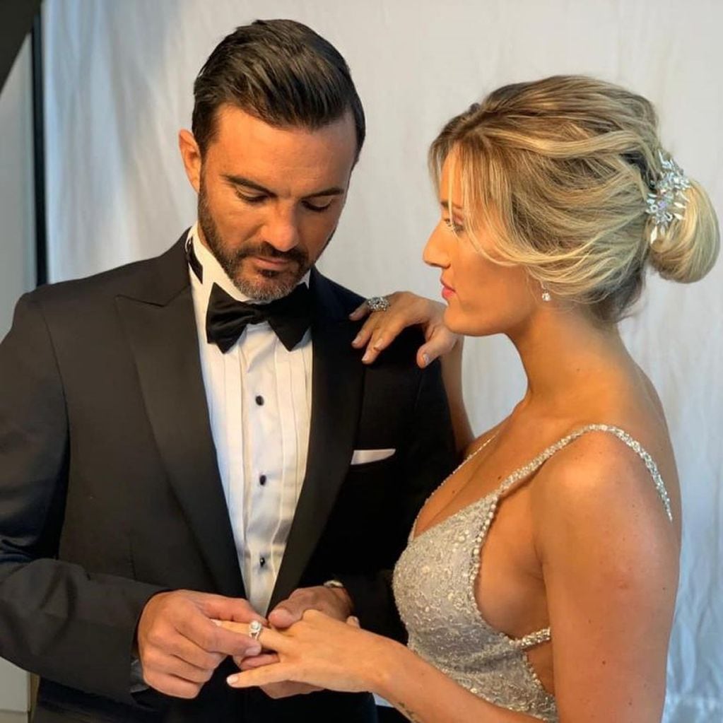 Fabián Cubero y Mica Viciconte (Foto: Instagram)