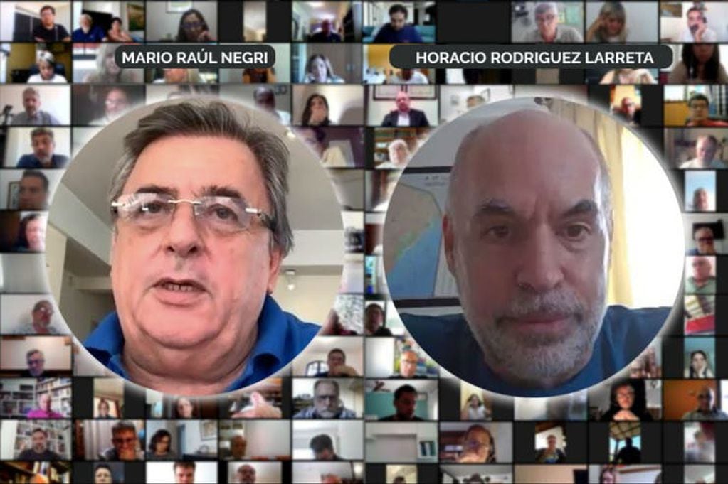 Rodriguez Larreta, en reunión virtual de Juntos por el Cambio