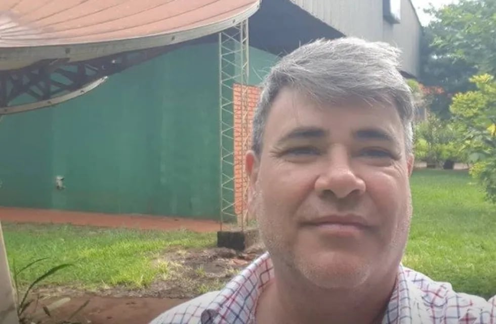 Sergio Martyn periodista de Misiones amenazado. (Facebook)
