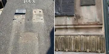 Vandalismo en el Cementerio Municipal de Azul