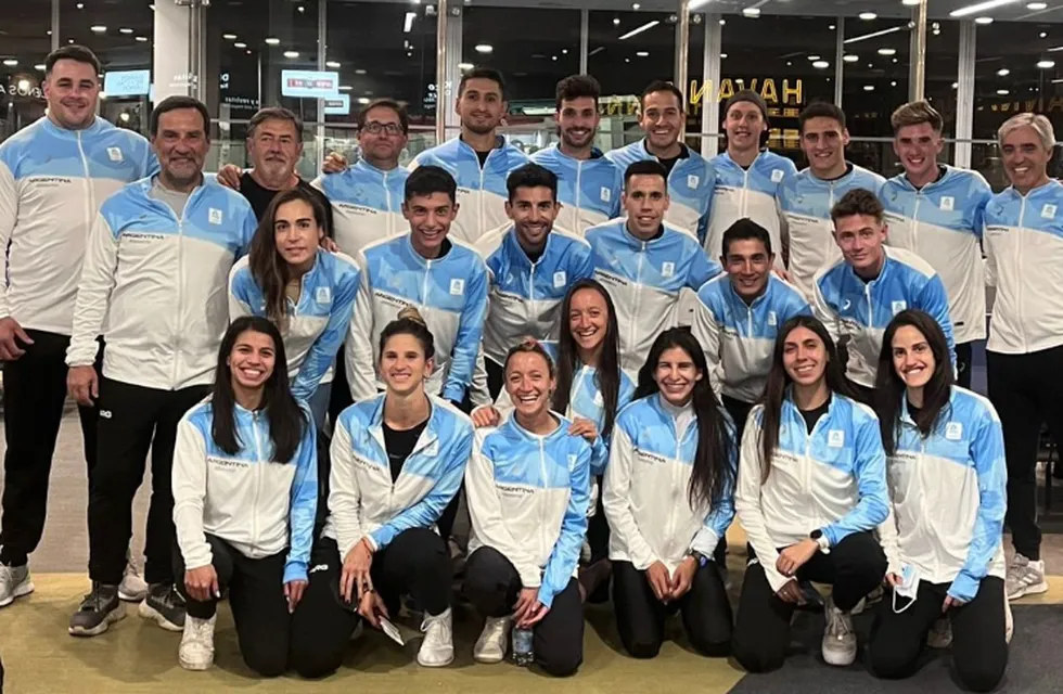 Delegación Argentina en los Juegos Iberoamericanos, Alicante, España.