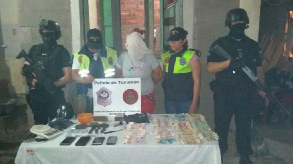 Allanamientos en Las Talitas (Foto: Policía de Tucumán)