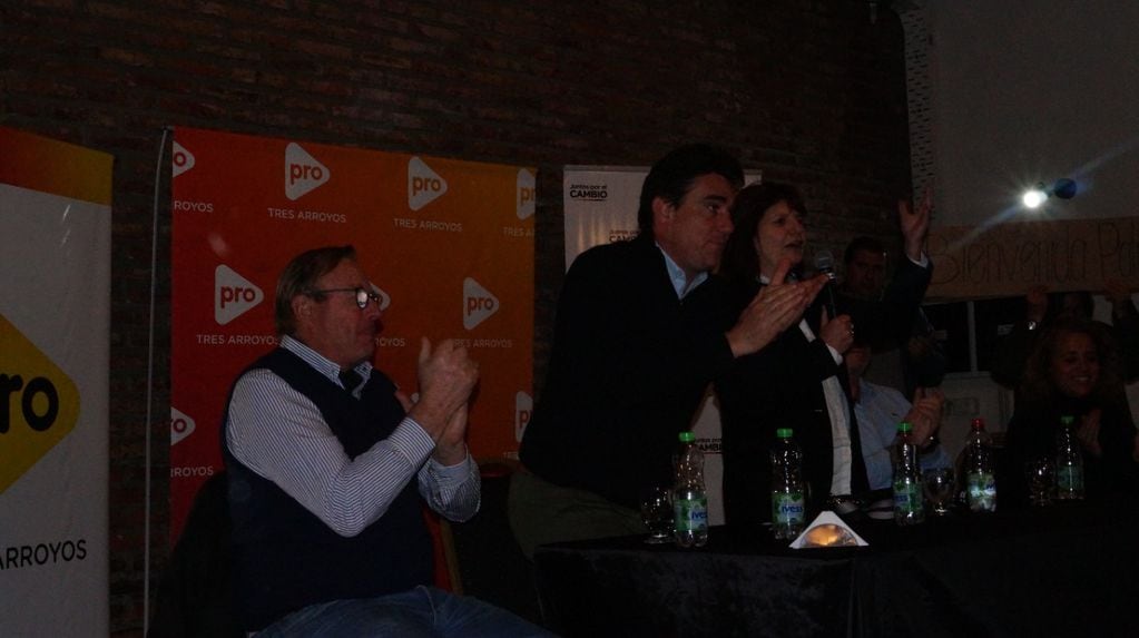 Patricia Bullrich en Tres Arroyos