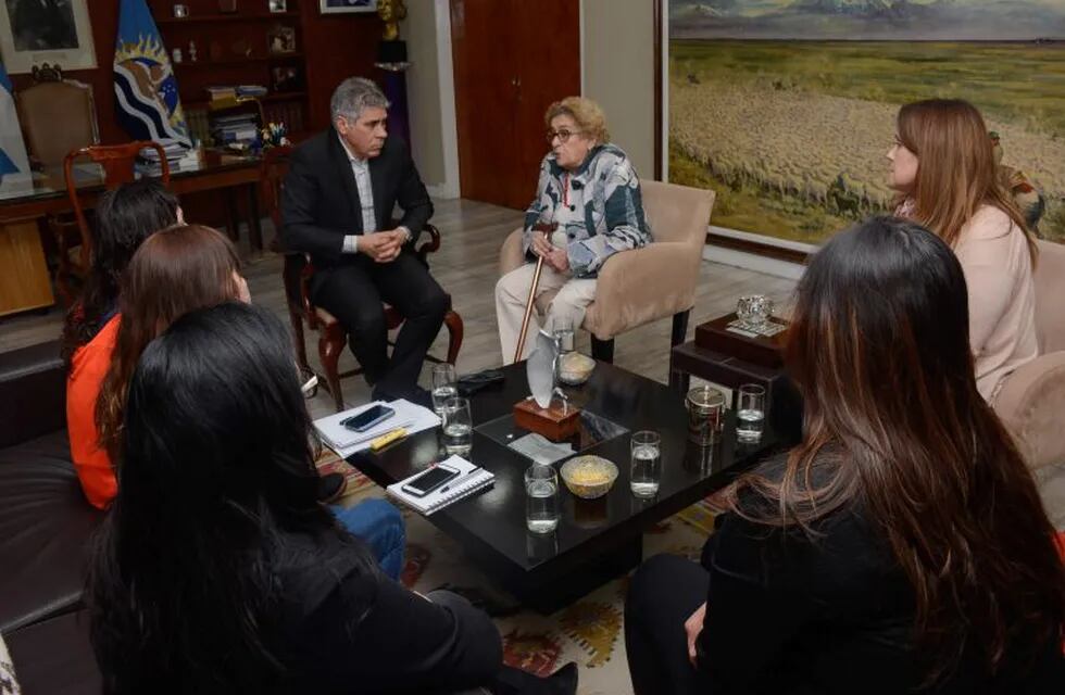 Nutriciónista Miryam Gorban recibida por el vicegobernador