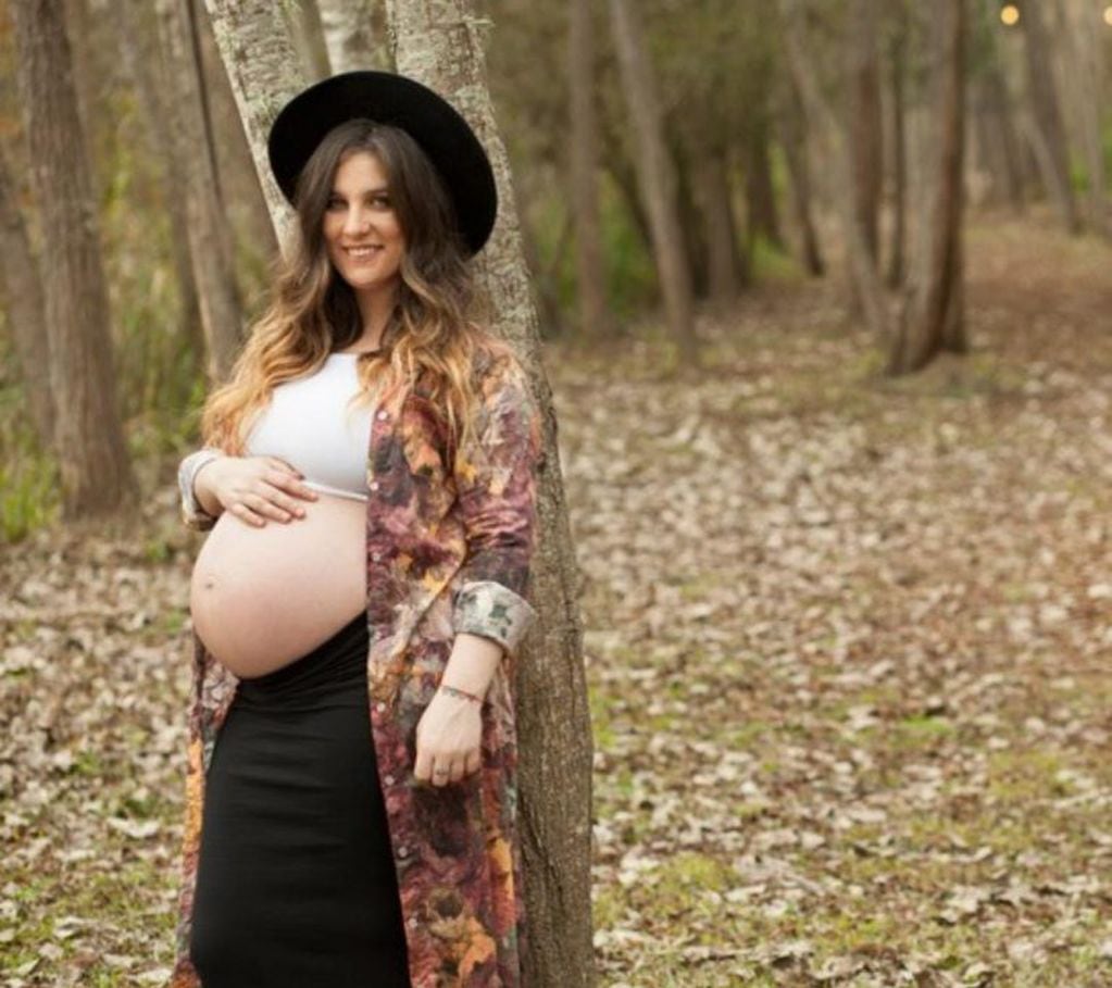 Juana Repetto durante su embaraza (Foto: Instagram)