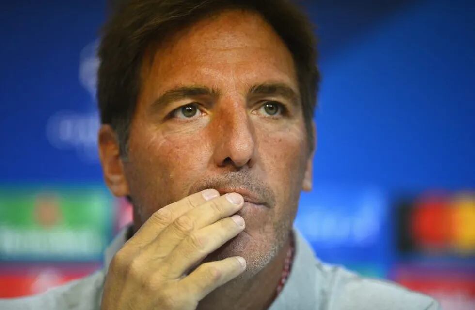 El entrenador se sentará en el banco del club vasco la próxima temporada. (AFP)