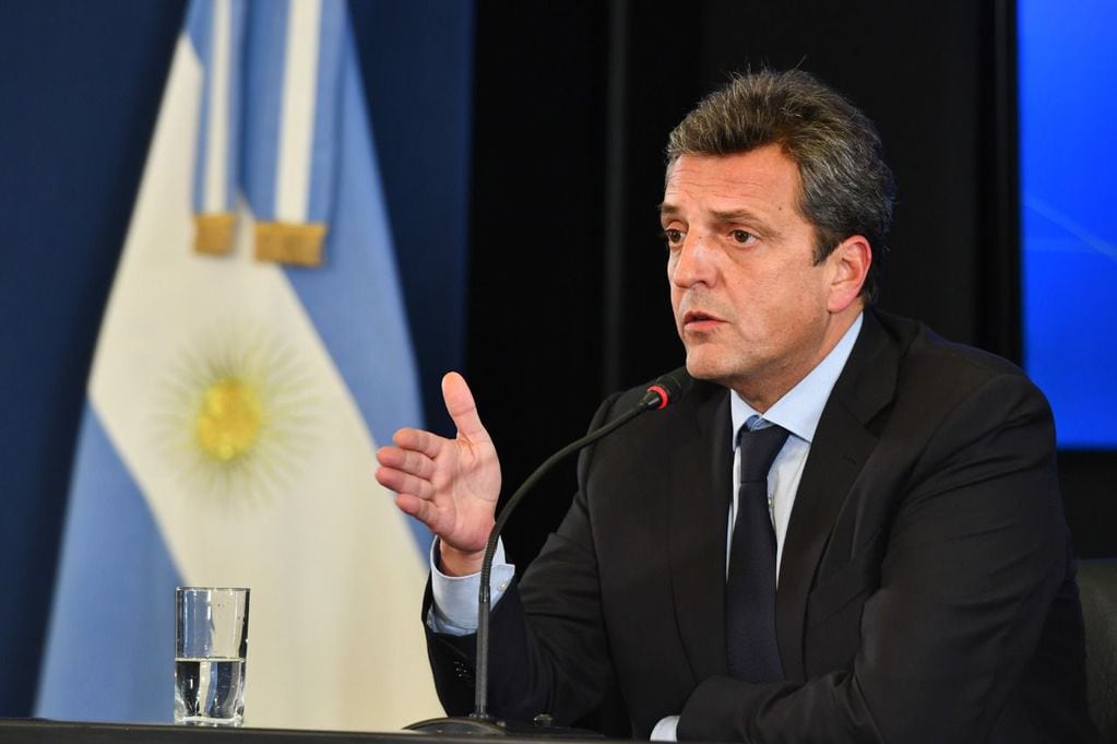 Sergio Massa, ministro de Economía, alertó por la sequía. 