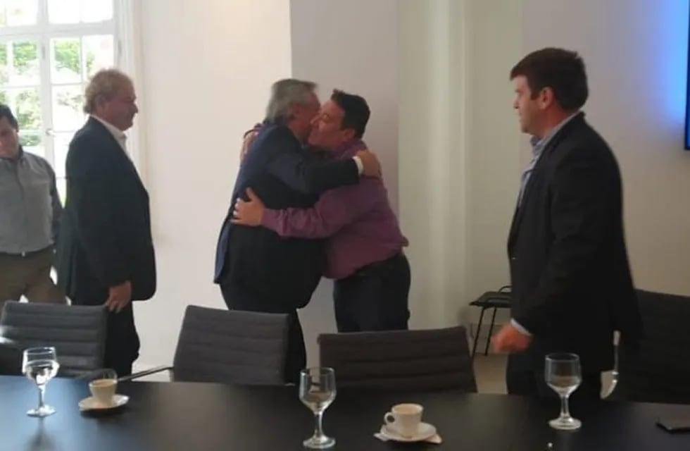 El Intendente de Anisacate se reunió con el presidente Alberto Fernández