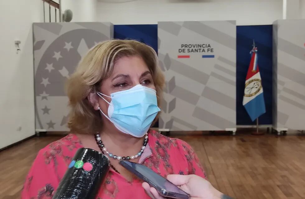 La ministra de Salud, Sonia Martorano, estimó que la situación puede empeorar por los viajes de Semana Santa. (Gobierno de Santa Fe)