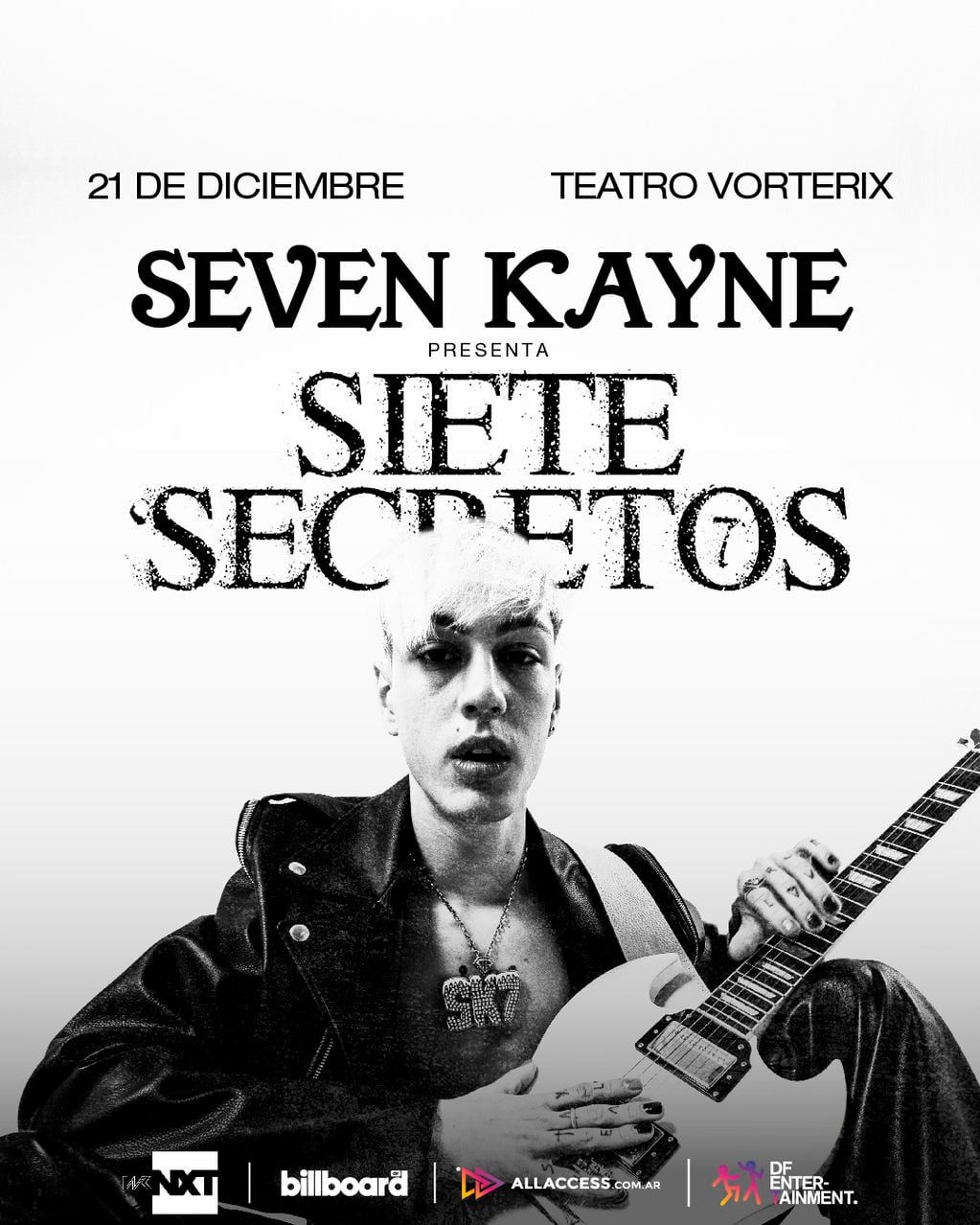 Seven Kayne se presenta en el Teatro Vorterix con su nuevo EP “7 secretos”.