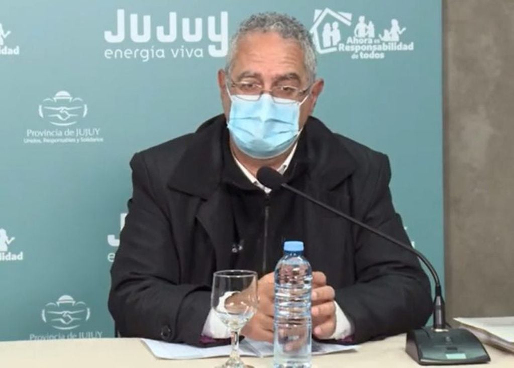 Gustavo Bouhid, titular del Ministerio de Salud de Jujuy.