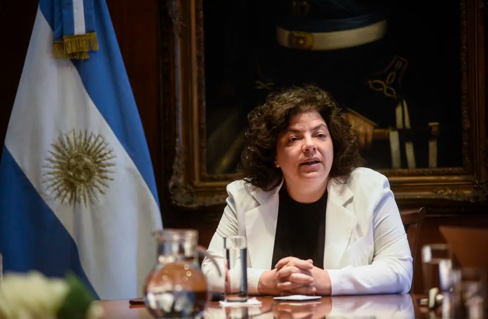 La ministra de Salud, Carla Vizzotti, se contactó con Fernán Quirós. (Foto de archivo: Prensa/Télam/CBRI)