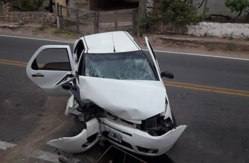 Accidente sobre Ruta Nacional 40